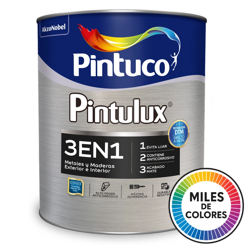 ESMALTE TEU BASE PASTEL (1-4GL) (10396037) PINTULUX