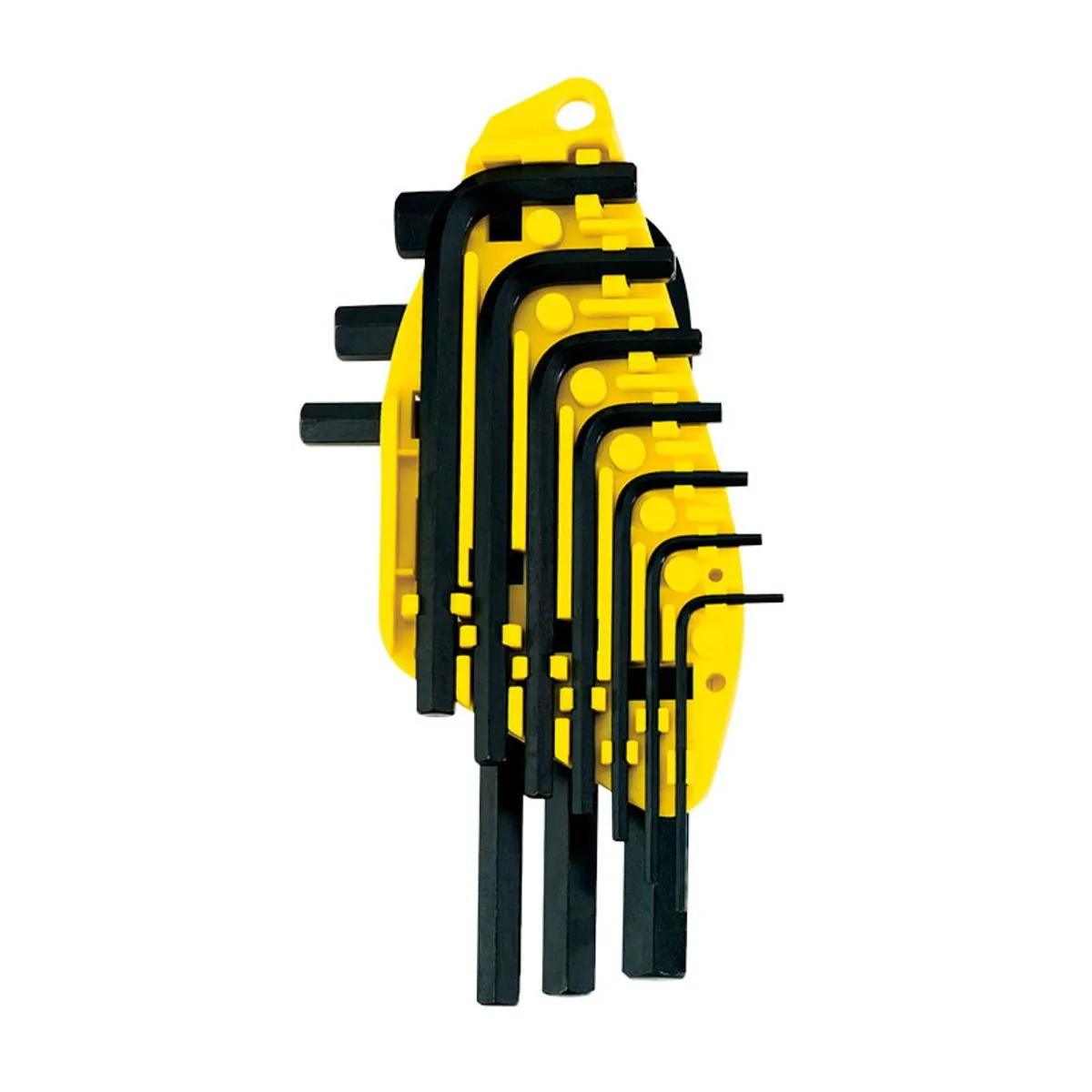 JUEGO DE LLAVES HEXAGONALES METRICAS 10 PIEZAS (69-253) STANLEY