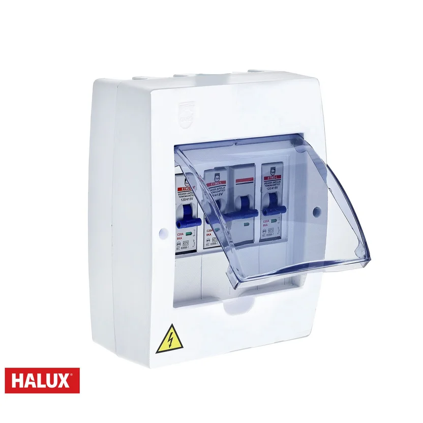 TABLERO ENCHUFABLE 4 CIR MONOFASICO DE SOBREPONER (PT730011U) CILES - Vista 2