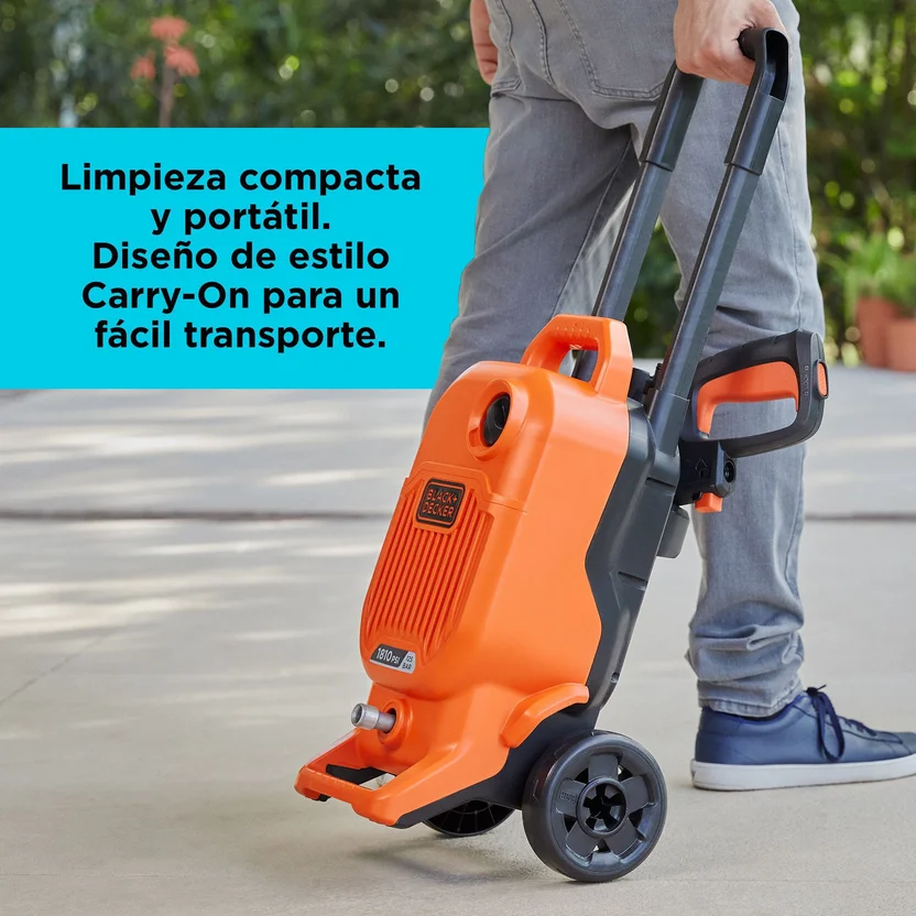 HIDROLAVADORA 1700W - 1800 PSI (BEPW1800T-B3) BLACK&DECKER - Vista 5