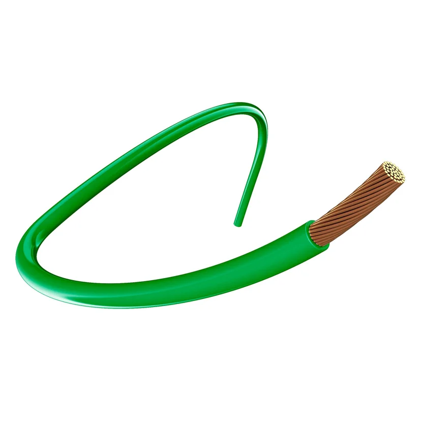 CABLE FLEX THW 10 AWG VERDE x50Mts (70382) ANDES - Vista 2