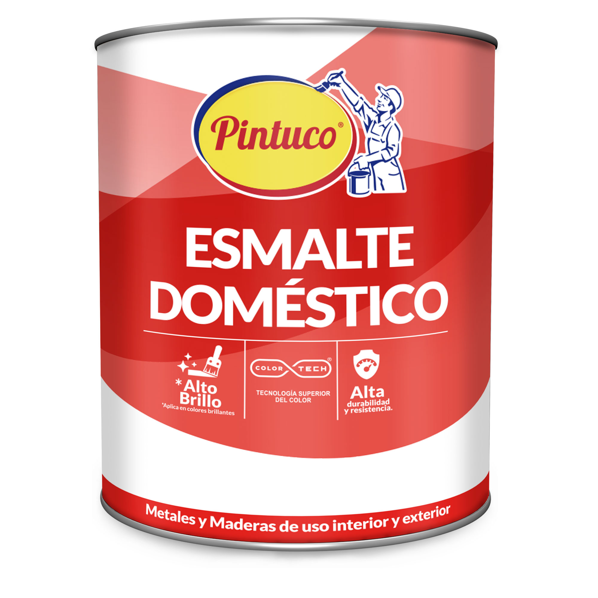 ESMALTE DOMESTICO AMARILLO P-18 (1GL) (10014383) PINTUCO