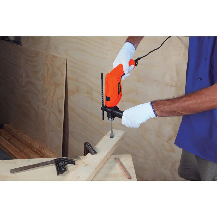 TALADRO PERCUTOR 1-2" 550W - 2.800RPM (HD555-B3) BLACK&DECKER - Vista 5