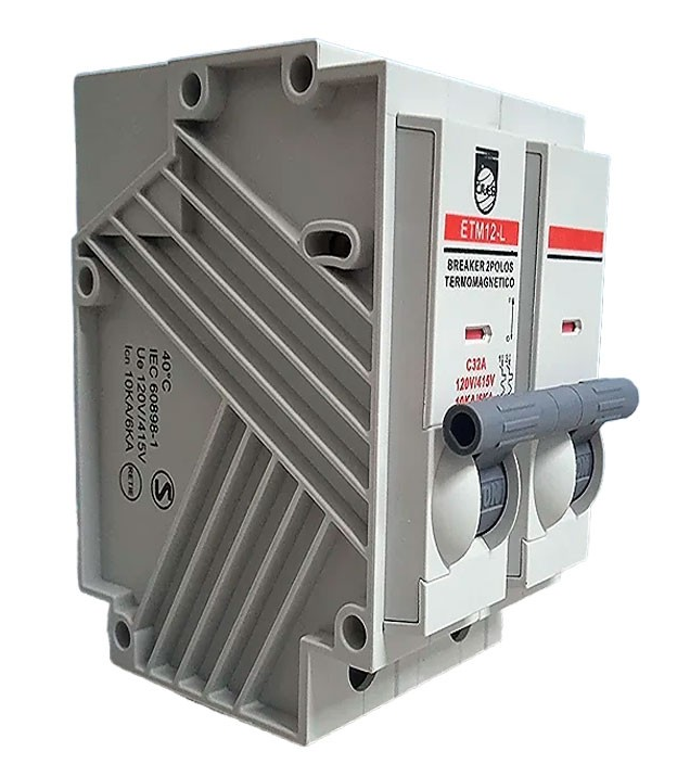 BREAKER ENCHUFABLE 2P 32A-10KA-6KA ETM12-L (PT349314E) CILES - Vista 3