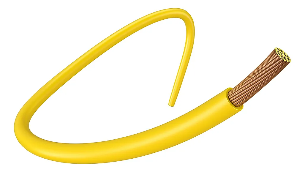 CABLE FLEX THW 14 AWG AMARILLO x100Mts (80795) ANDES - Vista 2