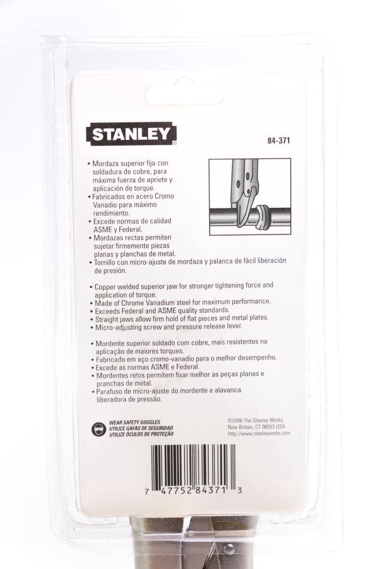 ALICATE 10" HOMBRE SOLO RECTO (84-371) STANLEY - Vista 4