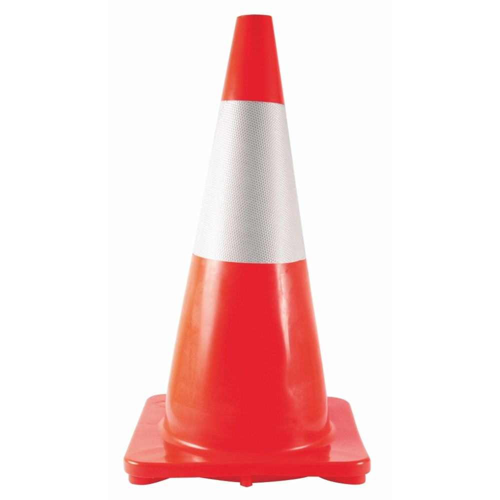 CONO DE 45 CM PVC REFLECTIVO (TC3999) TOOLCRAFT