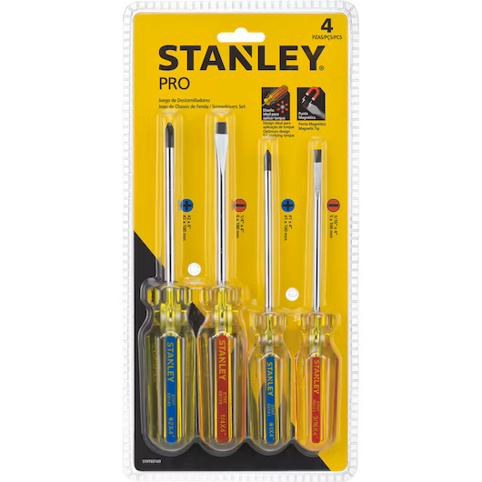 JUEGO DE DESTORNILLADORES PRO x4 PIEZAS (STHT69169) STANLEY - Vista 4