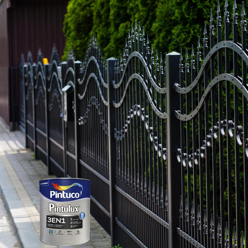 ESMALTE TEU NEGRO 95 (1GL) (10335127) PINTULUX - Vista 2