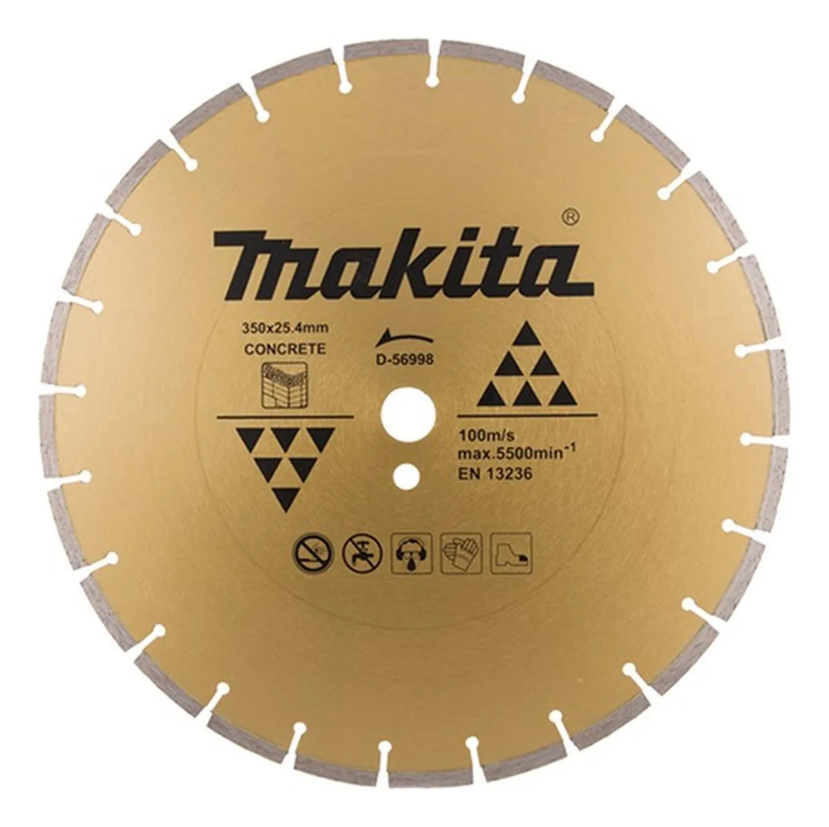 DISCO SEGMENTADO 14" LASER PARA CONCRETO (D-56998) MAKITA