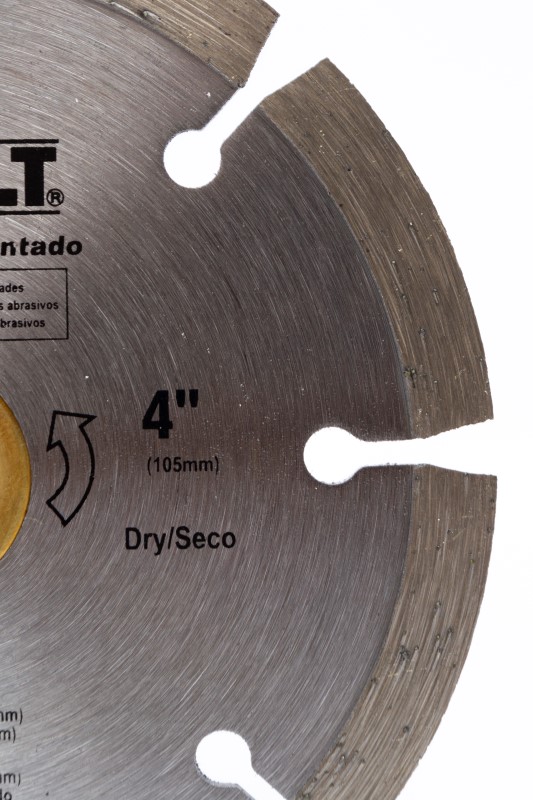 DISCO SEGMENTADO 4-1-2" DIAMANTADO (DW47452HP) DEWALT - Vista 4