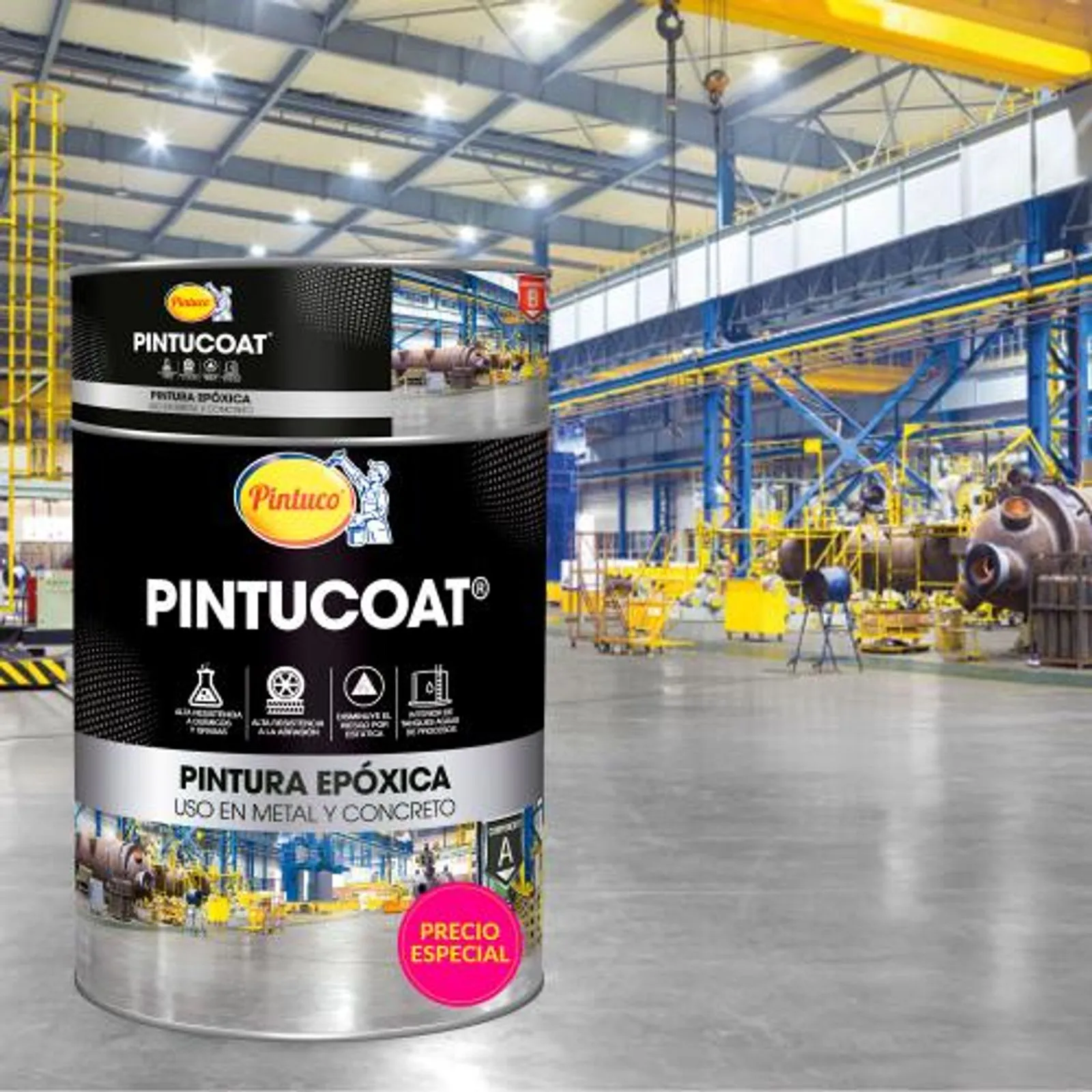 KIT EPOXI POLIAMIDA BLANCO 13243 1GL (10012925) + CATAL 13229 1-4 GL (10012006) PINTUCO