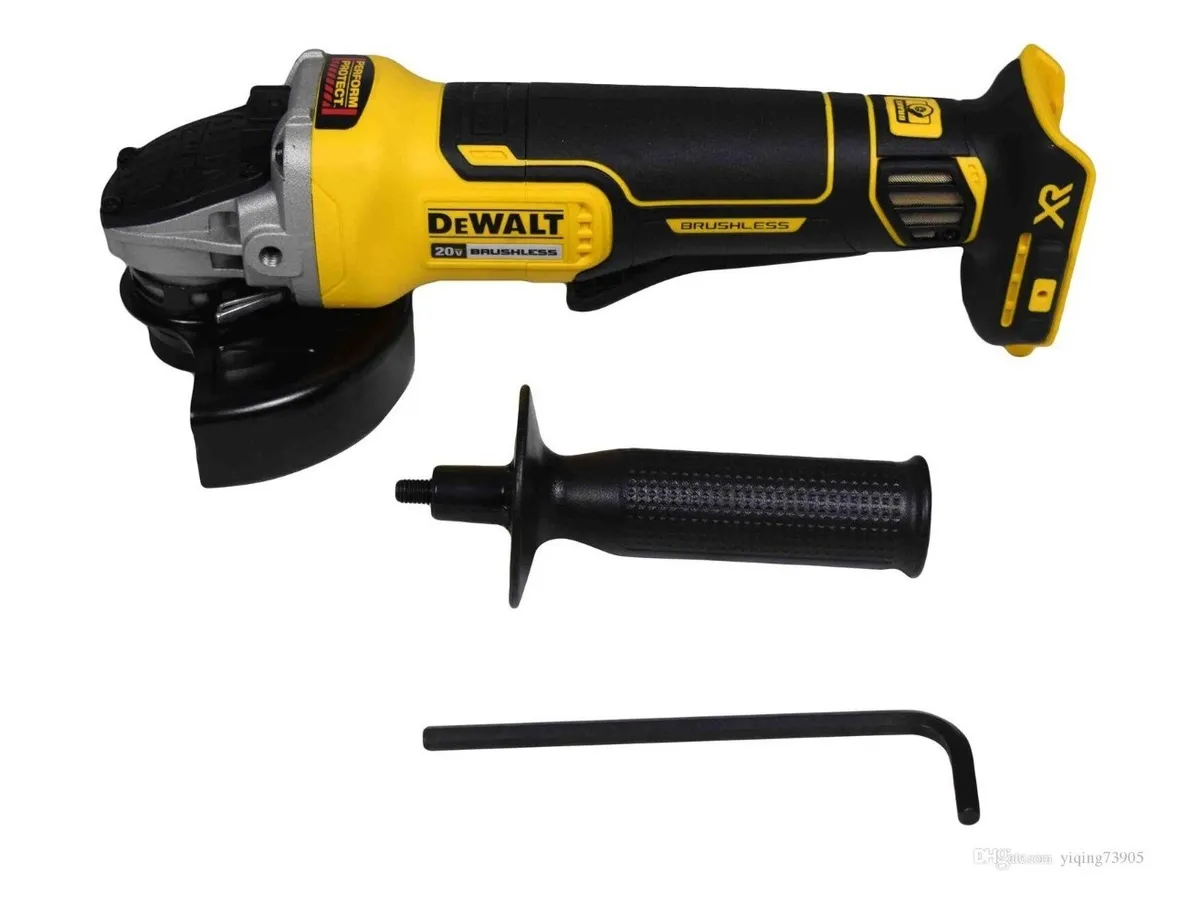PULIDORA ANGULAR INALAMBRICA 4-1-2" - 800W (DCG413B) DEWALT - Vista 3