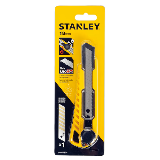BISTURI 18MM PLASTICO (STHT10321-840) STANLEY
