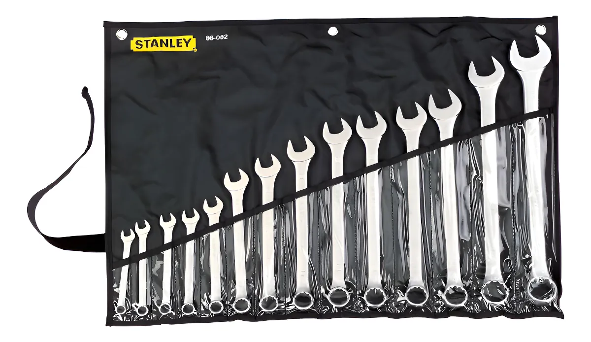 JUEGO DE 14 LLAVES COMBINADAS (86-082) STANLEY
