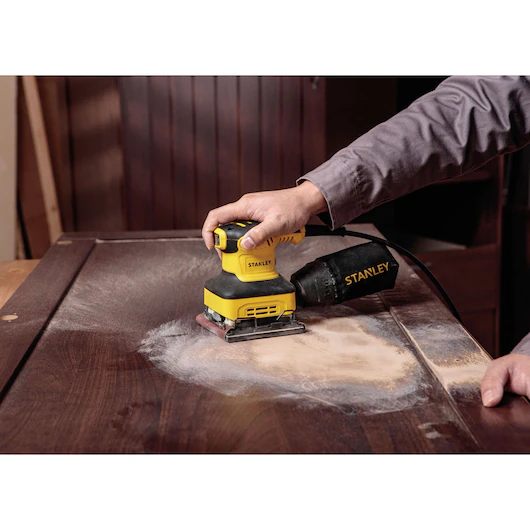 LIJADORA ORBITAL 1-4" DE HOJA 240W (SS24-B3) STANLEY - Vista 4