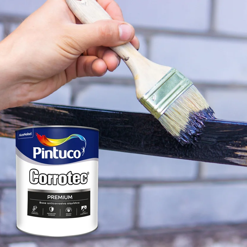 ANTICORROSIVO (CORROTEC) PREMIUM NEGRO 200 (1GL) (10014322) PINTULUX - Vista 2