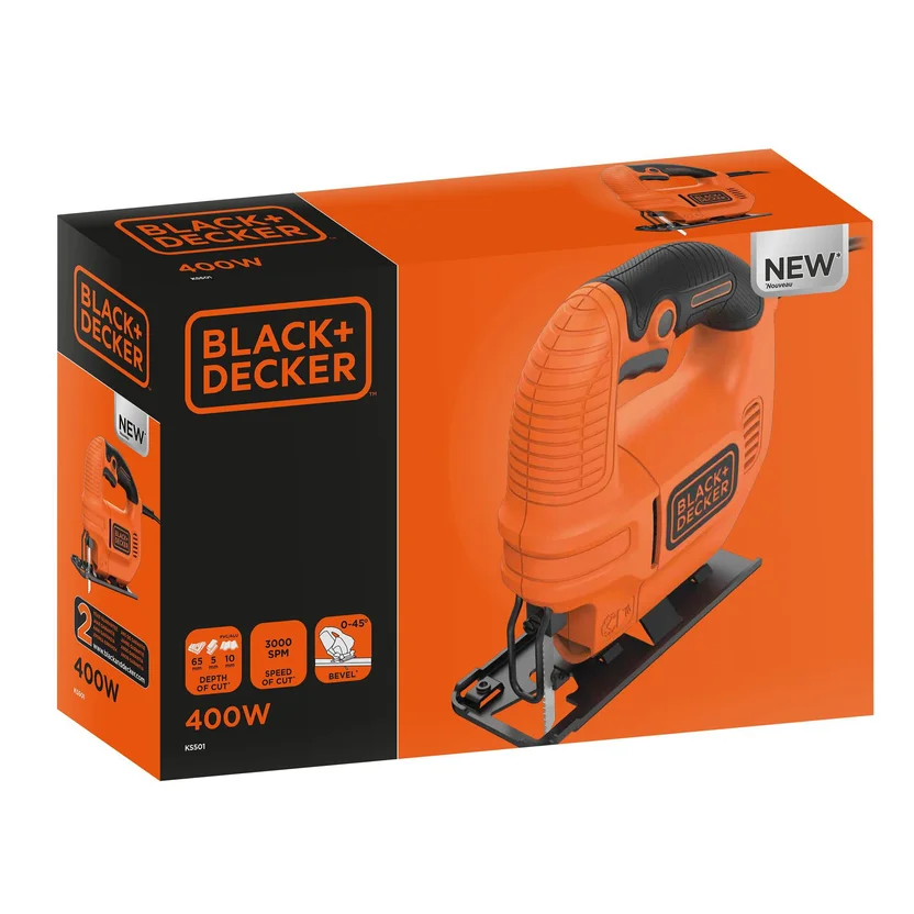 SIERRA CALADORA  420W - 3.000 CPM (KS501-B3) BLACK&DECKER - Vista 4