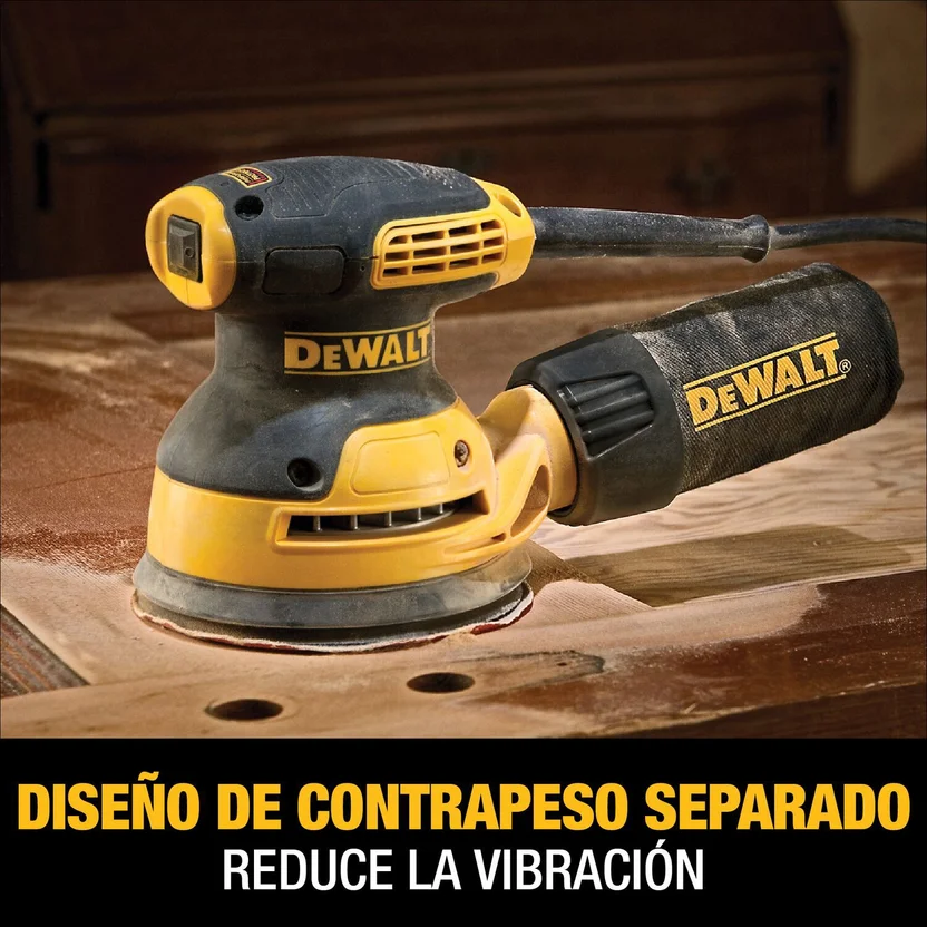 LIJADORA ROTO ORBITAL 5" 280W - 12.000opm (DWE6421-B3) DEWALT - Vista 3