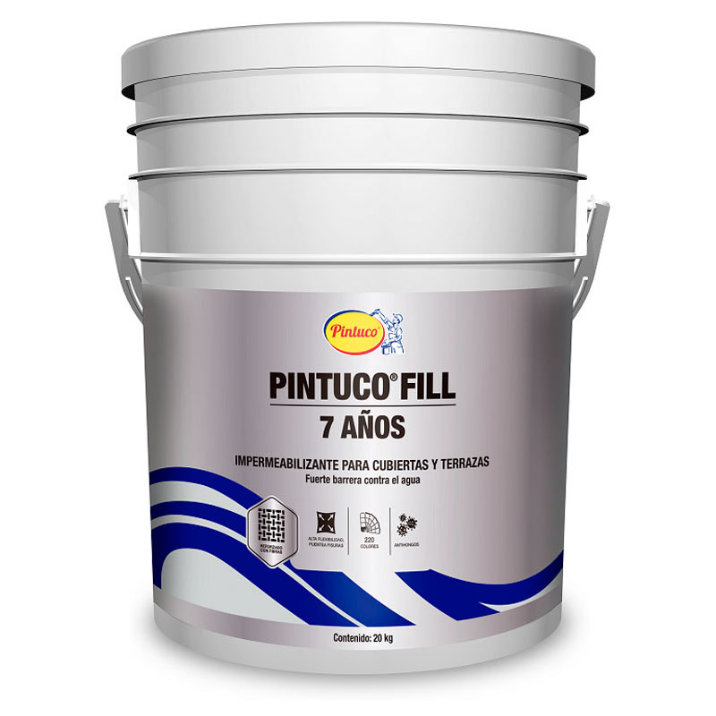 PINTUCO FILL 7 ANTIHONGOS 2791 BLANCO (20KG) PINTUCO