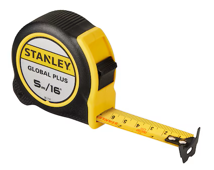 CINTA METRICA GLOBAL PLUS DE 5MT (30-716) STANLEY