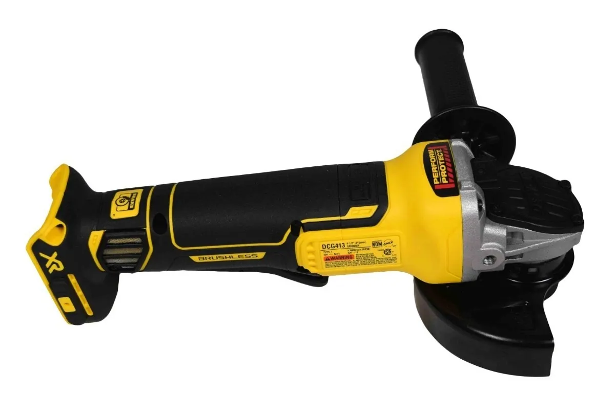 PULIDORA ANGULAR INALAMBRICA 4-1-2" - 800W (DCG413B) DEWALT - Vista 2