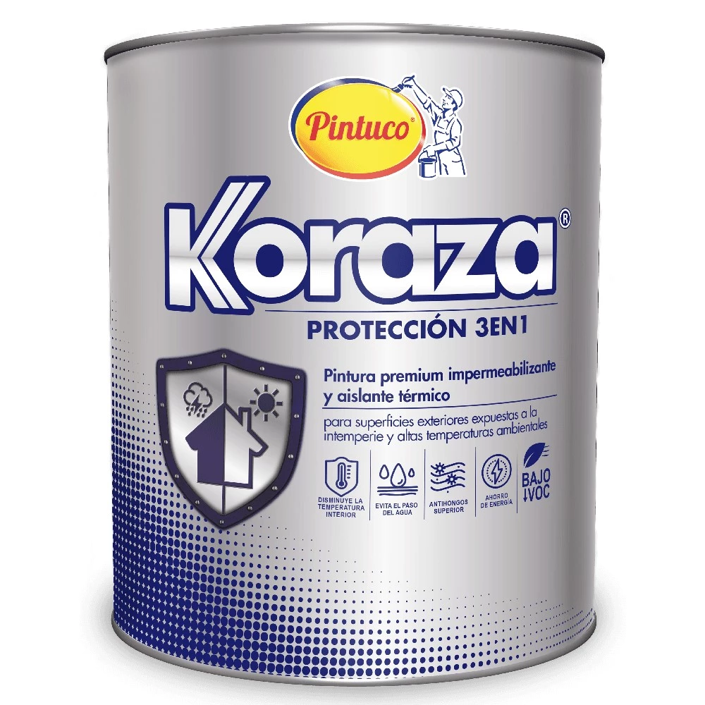 PINTURA PROTECCION 3en1 BLANCO 2630 (1GL) (10359151) KORAZA