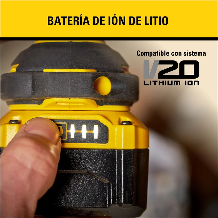 LLAVE DE IMPACTO 1-2" 20V 370NM 1900RPM 2BATERIAS 4.0AH CARGADOR (SBW920M2K-B3) STANLEY - Vista 4