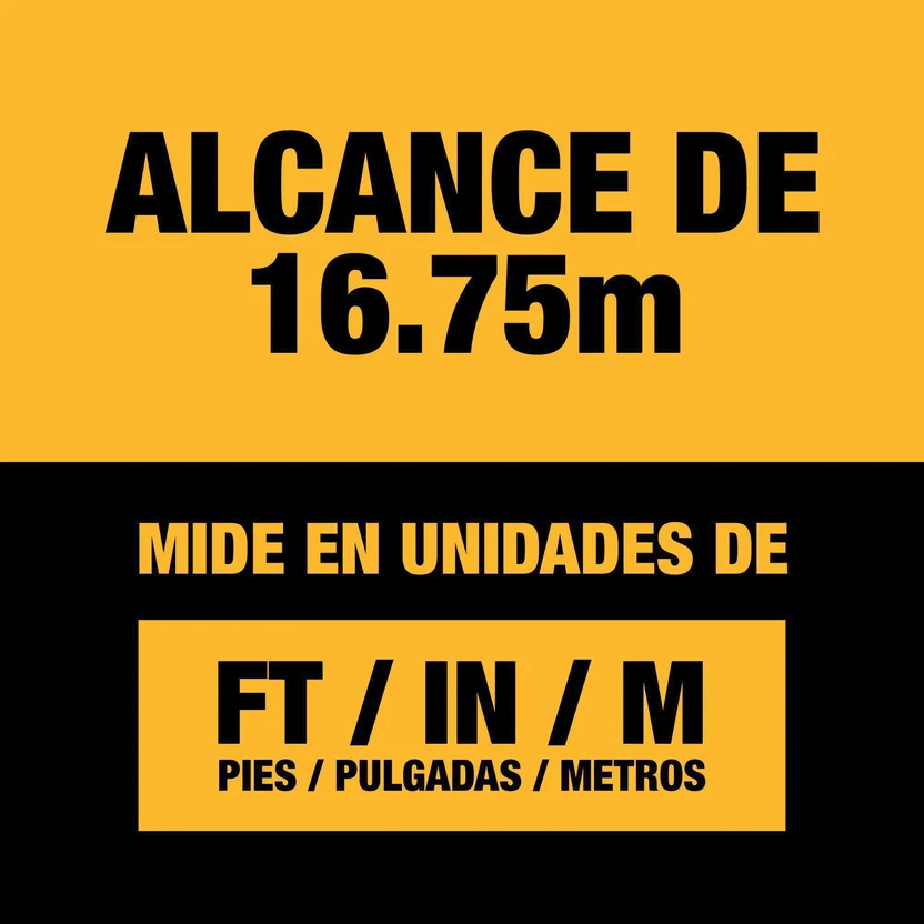 DISTANCIOMETRO LASER 16M (DW055PL) DEWALT - Vista 4