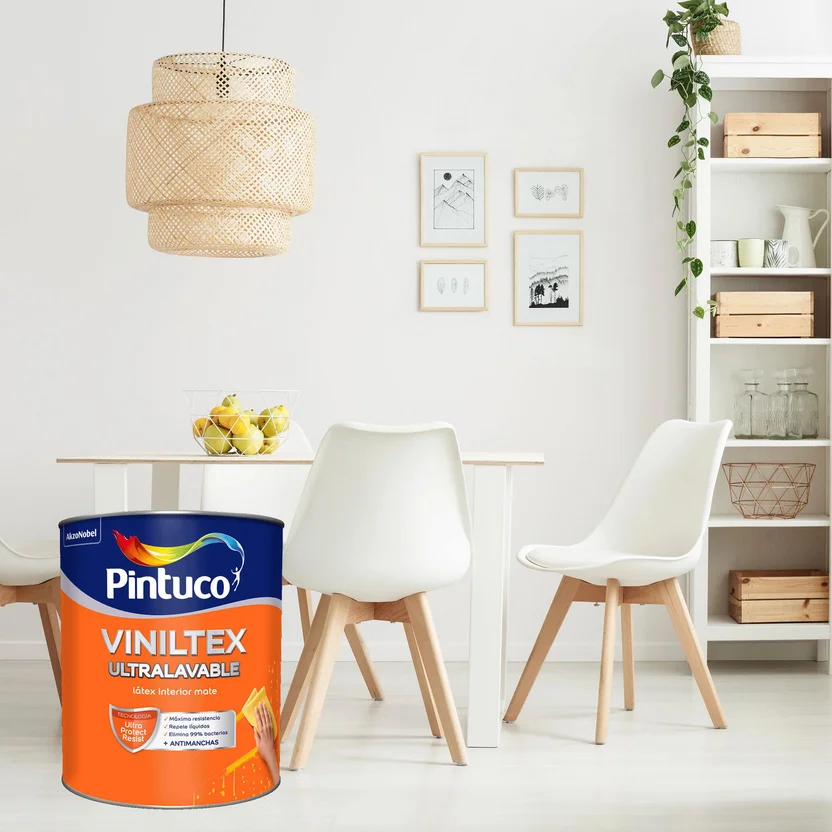 PINTURA ULTRALAVABLE BLANCO 3640 (1GL) (20025161) VINILTEX - Vista 2