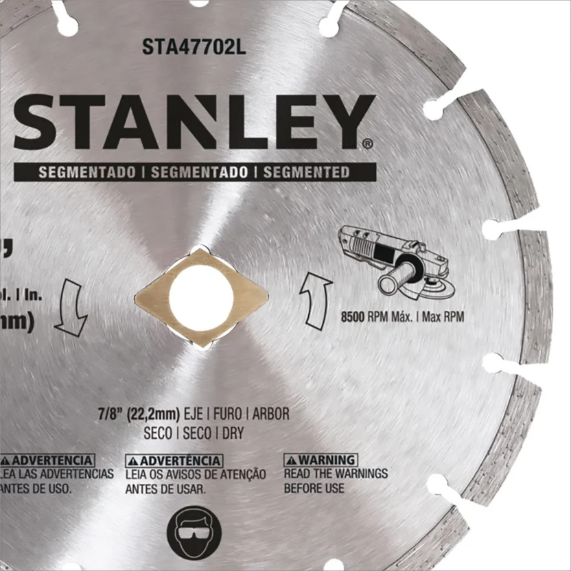 DISCO SEGMENTADO 7" DIAMANTADO (STA47702L) STANLEY - Vista 2