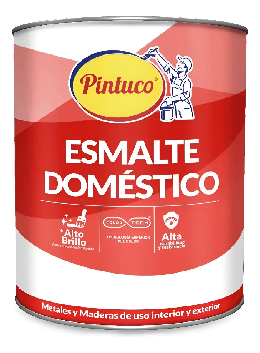 ESMALTE DOMESTICO ALUMINIO ALUMINIO P-153 (1GL) (10014495)   PINTUCO