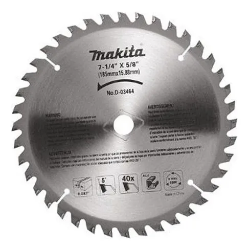 DISCO DE SIERRA 7" 60 DIENTES D-03464 MAKITA - Vista 2