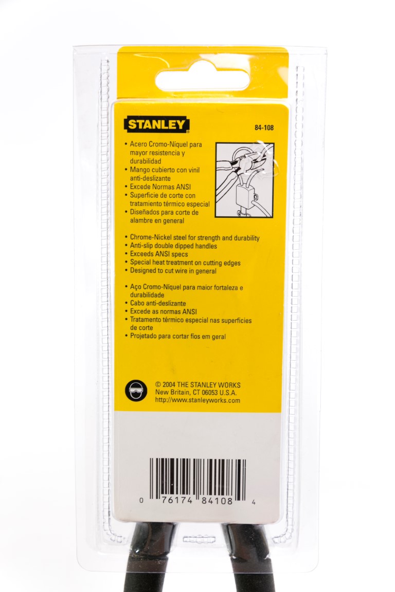 ALICATE DIAGONAL 7" (84-108LA) STANLEY - Vista 5