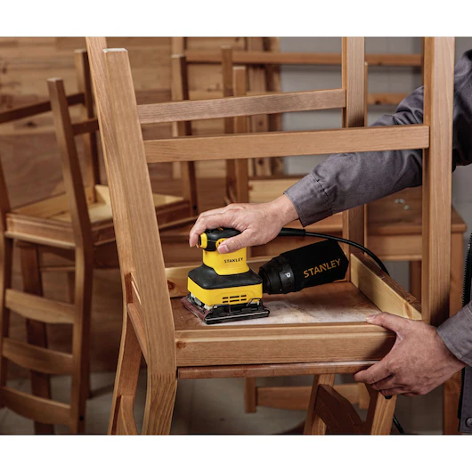 LIJADORA ORBITAL 1-4" DE HOJA 240W (SS24-B3) STANLEY - Vista 5