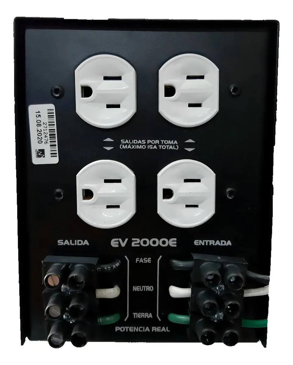 REGULADOR CON ELEVADOR EV 2000E POTENCIA REAL (31010409) MAGOM - Vista 2