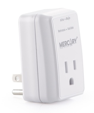 PROTECTOR DE VOLTAJE 10A 120V 1200W AC BLISTER (ECA112) MERCURY - Vista 2